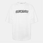 Off White Тениска Off White Men's Outline Skate Graphic T-Shirt - White-Black
