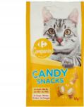 Carrefour Candy Száraz Macskaeledel Kígyók Macskáknak 60g Csirke
