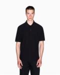 Armani Exchange Блуза с яка Armani Exchange Men's Short-Sleeve Polo Shirt - Black AOP FC022