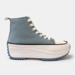 Firetrap Дамски високи кецове Firetrap Platform Hi top Ladies Trainers - Blue