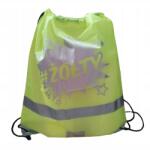  Cipőzsák Neon Sárga Fényvisszaverő Elemekkel 40x34 (5906335041921)