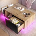  Vintage Led tálalószekrény, szobaparaván, fa és fém, szabályozható világítás (LG-W2845P329143)