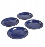 Homla Oblan desszertes tányér szett, sötétkék, 4 db 19 cm Homla (230161)