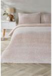 Homelife Marl Teddy Fleece Duvet Set - Natural