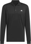 adidas Блуза с яка Adidas Men's Long-Sleeve Performance Polo Shirt - Black