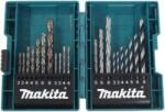 Makita fúrószárkészlet fémhez/fához/falazathoz 3-8 mm (1 db), 21 darabos B-44884 (119338)