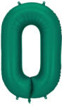 PartyDeco S. r. o 0. szám, fólia lufi, 86 cm, üveg zöld