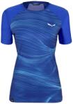 Salewa Women's Short-Sleeve Performance Gym Top - Electric