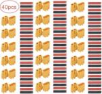  20 pár XT60 apa-nő csatlakozó, kiváló minőségű csatlakozók Rc Lipo akkumulátorokhoz (B0F8P3JRX1)