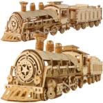 Kruzzel 3D fa gőzmozdony puzzle (26515)
