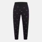 Hugo Анцуг Hugo Men's Duritiba Black Closed Hem Woven Tracksuit Joggers - Black