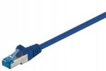 Goobay Patchcord Lan kábel Cat 6A S/ftp kék 1m (PATCH-C6AQ 1 BL)