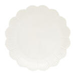 Easy Life Porcelán desszerttányér 21cm, Fleuri white