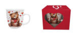 Duo Gift Porcelánbögre 650ml, dobozban, Teddy Bear with a Heart (61987)