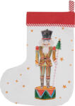 Clayre & Eef Kandallócsizma 30x40cm, 100% pamut, Happy Little Christmas