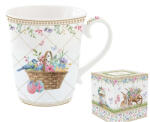 Easy Life Porcelánbögre 275ml, dobozban, Spring Bloom (1171SPBL)