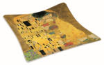 Easy Life Nuova R2S Üvegtál 13x13cm, dobozban, Klimt: The Kiss