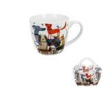 Duo Gift Porcelánbögre 460ml, díszcsomagolásban, Dog walk (53913)