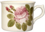 Vanilia Romantikus rózsás óriás bögre, kerámia, kézzel festett 5dl (V-K-44-09)