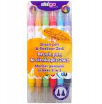 Strigo Kétoldalas Vékonyceruza És Szövegkiemelő Brush 6 Db Strigo 2IN1 SSC441 (SSC441)