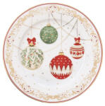 Easy Life Porcelán desszerttányér 19cm, Christmas Eve (944CEVE)