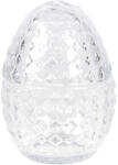 Clayre & Eef Üveg húsvéti tojásbonbonier 9x12cm