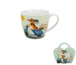 Duo Gift Porcelánbögre 460ml, díszcsomagolásban, Dog on a scooter (53838)