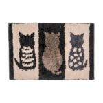 Clayre & Eef Fürdőszobai kilépő cicás, 59x39x1cm (BM0006)