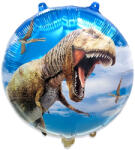  T-rex Dinoszaurusz mintás fólia lufi 45cm