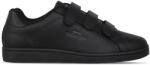Slazenger Мъжки маратонки Slazenger Ash Strap Trainers Mens - Black/Charcoal