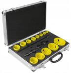 Silver Lyukasztók Fém Fa Bimetál Lyukasztó Készlet Bi-metal Hss 17 Db-os (EX10336/1)