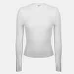 Jack Wills Бебешка тениска Jack Wills Women's Waffle LSBaby Cotton Crew Neck Slim Fit Long Sleeve T-Shirt - Vintage White