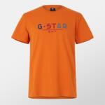 G Star Тениска G Star Multi Logo Graphic T-Shirt - Amber