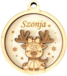  Baby szarvas, egyedi névre szólóan gravírozható