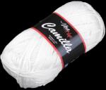 Vlna Hep Vlna-Hep Camilla mercerizált pamut fonal, 8002, fehér