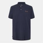 AQUASCUTUM Men's Short-Sleeve Polo - Navy
