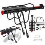 Gotel Kerékpár Csomagtartó, hátsó, állítható, 50KG, fényvisszaverővel (l9g)