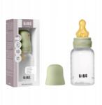 BIBS BPA-mentes műanyag cumisüveg Bibs 150 ml Sage gumi cumi (5016250)