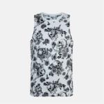Firetrap Men's All Over Print Muscle Vest - Ecru