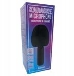 Karaoke mikrofon Bluetooth-szal, hangeffektusokkal, fekete (LB-24H)