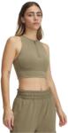 Under Armour Women's Meridian Zipped Performance Gym Vest - Brown