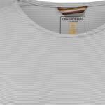 Craghoppers Тениска Craghoppers Women's Atmos Short Sleeve Performance T-Shirt - Lunar Grey