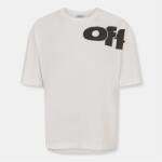 Off White Тениска Off White Men's Logo Skate T-Shirt - White-Black