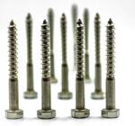  10x100 Fa Csavarok Rozsdamentes Kulcshoz 571(1) (0571210100)