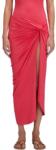 SUNDEK Long crossed in front sarong - Pink (Pitaya)