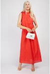 Little Mistress Къса блуза Little Mistress Women's Short-Sleeve Crop Top - Red