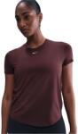 Nike Dri-FIT One Women's Standard Fit Short-Sleeve Top - Burgundy Crush