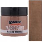 Pentart Textilfesték Pentart Fabric Paint textil fedő mosáshoz 50ml Barna