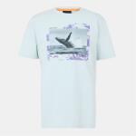 Boss Тениска Boss Men's Dunetrace Regular Fit T-Shirt - Open Blue