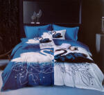 idealisotthon Ágyneműhuzat pároknak - 7 részes - hattyúk - kék és fehér (IO-SY-BL-SWAN-7-BEWH)